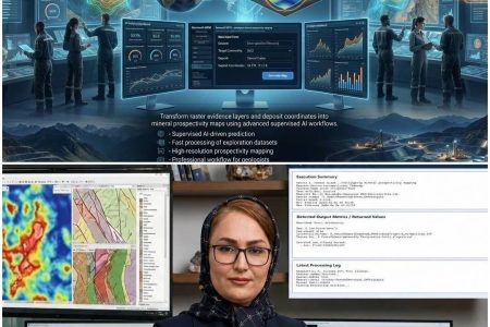 طراحی پلتفرم هوشمند اکتشاف مواد معدنی مبتنی بر هوش مصنوعی