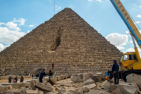 توقف طرح جنجالی درباره اهرام مصر