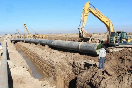 پیشرفت ۱۲ درصدی طرح انتقال آب از دریای عمان